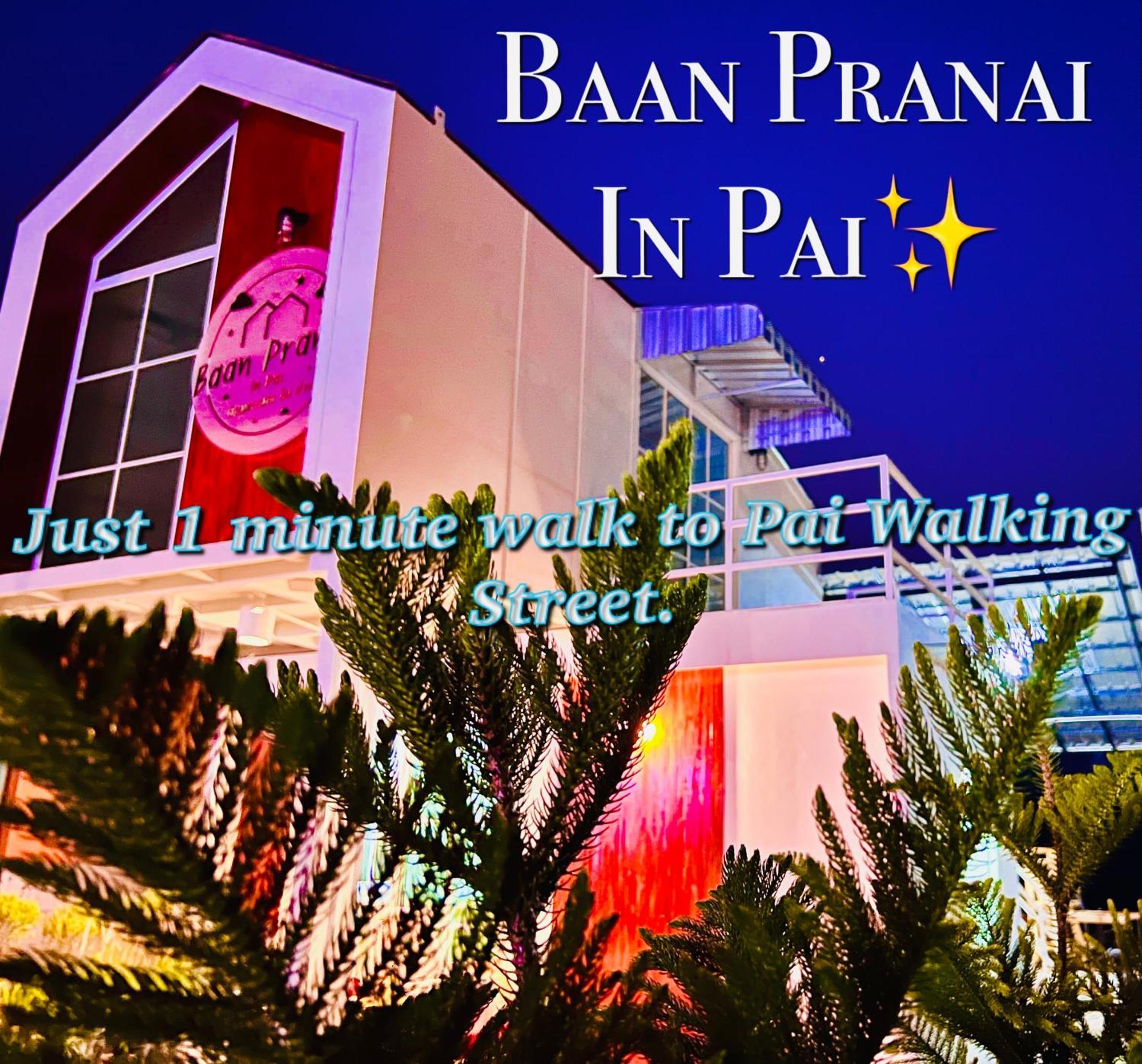 Baan Pranai In Pai Hotel Ngoại thất bức ảnh